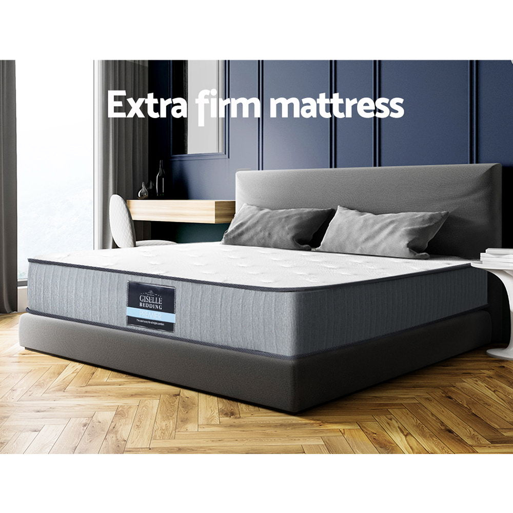 Mattress Extra Firm Pocket Spring Foam Super Firm
