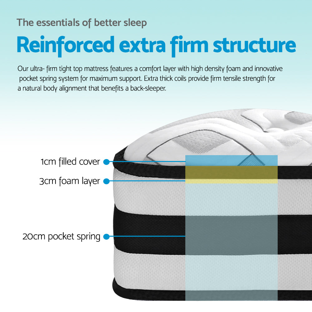 Spring Foam Mattress - Ultra Firm
