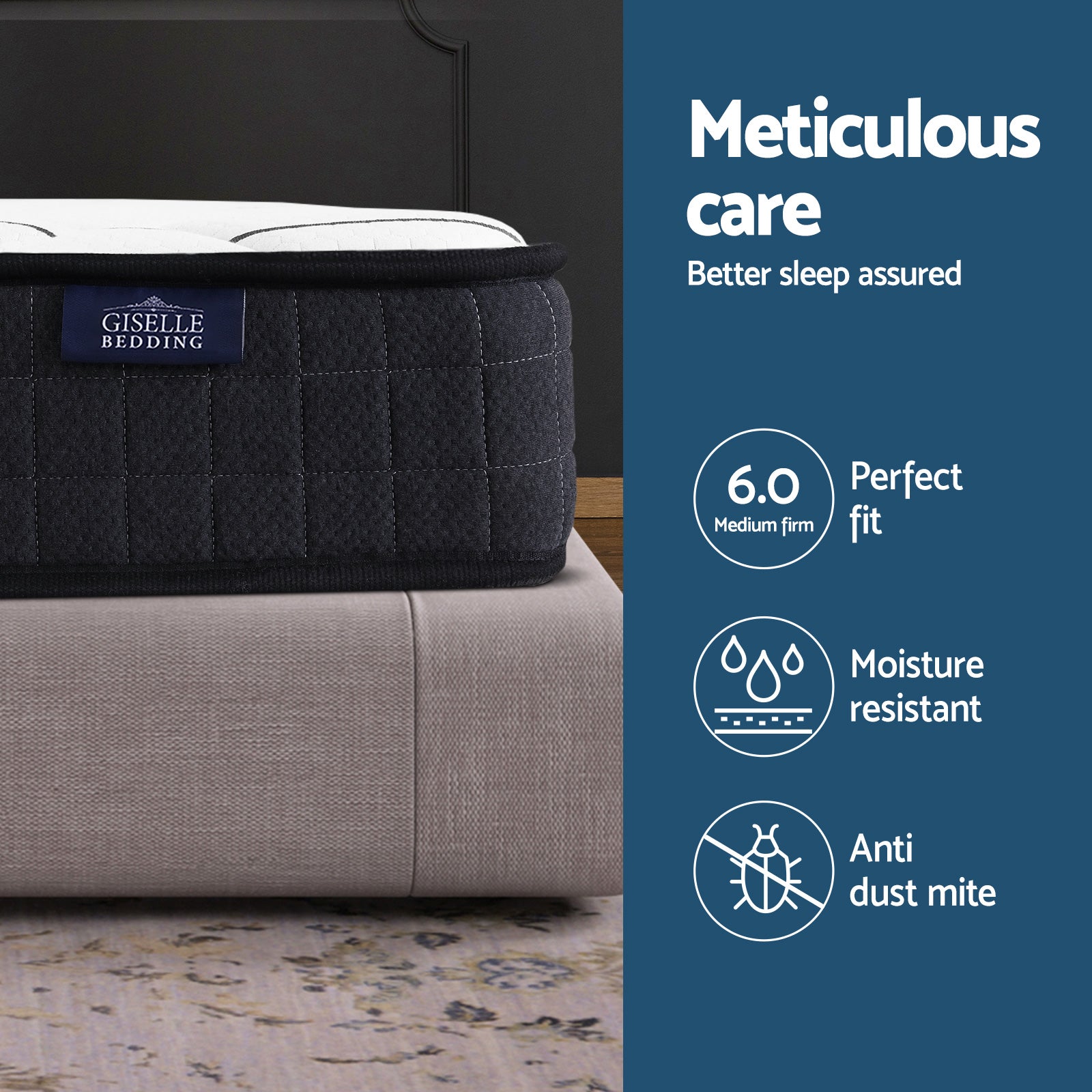 Medium Firm Foam & Spring 16cm Mattress