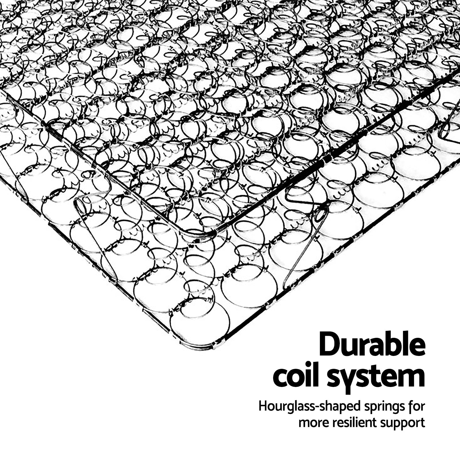 Medium Firm Foam & Spring 16cm Mattress