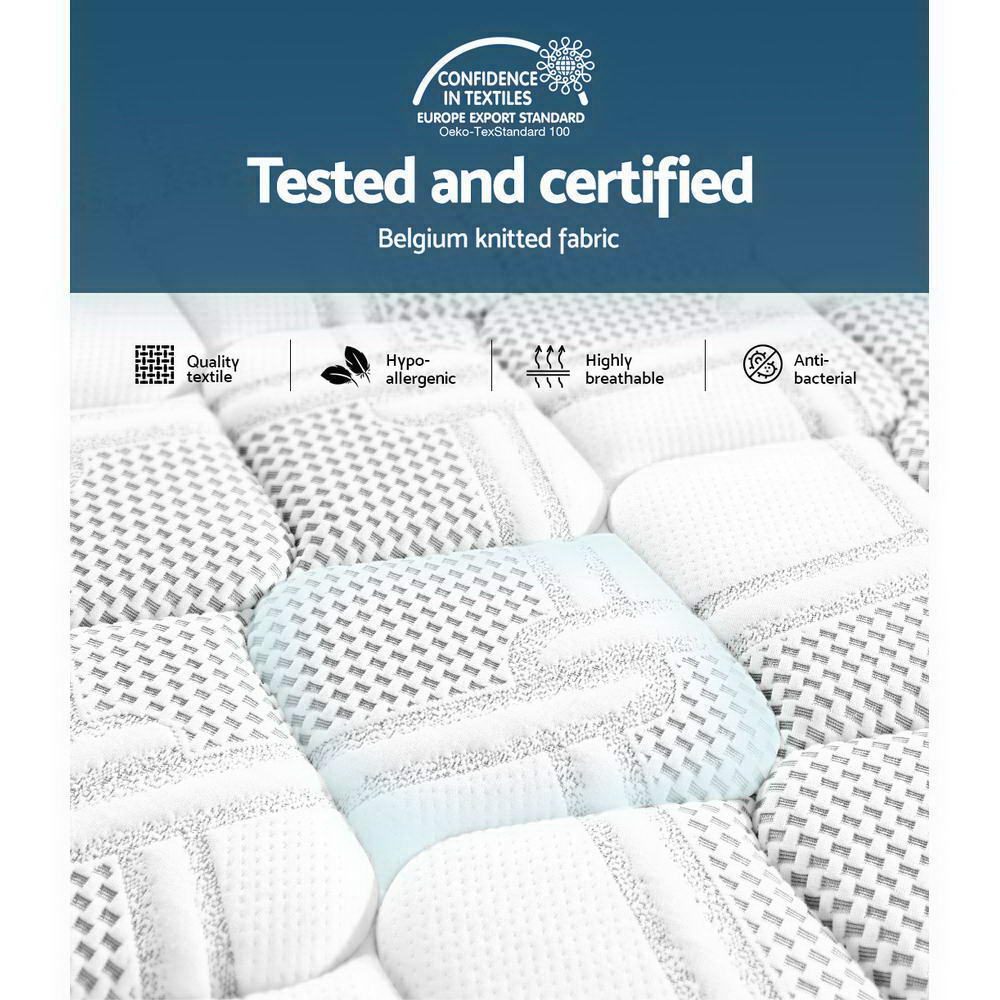 7 Zone 36CM Medium Top Mattress - DOUBLE SIDED MATTRESS