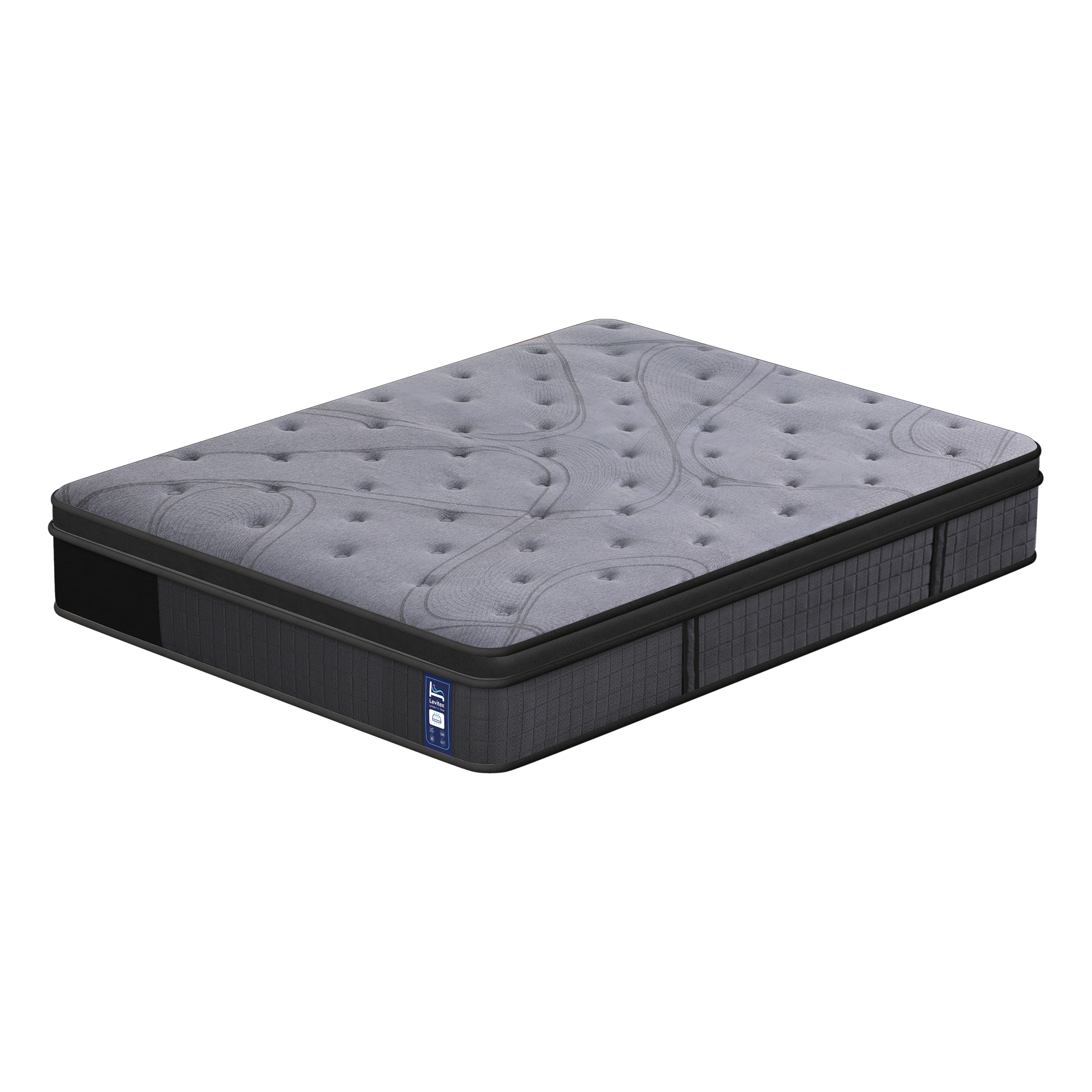 Levitex 33cm Extra Firm 7-Zone Pocket Spring Mattress