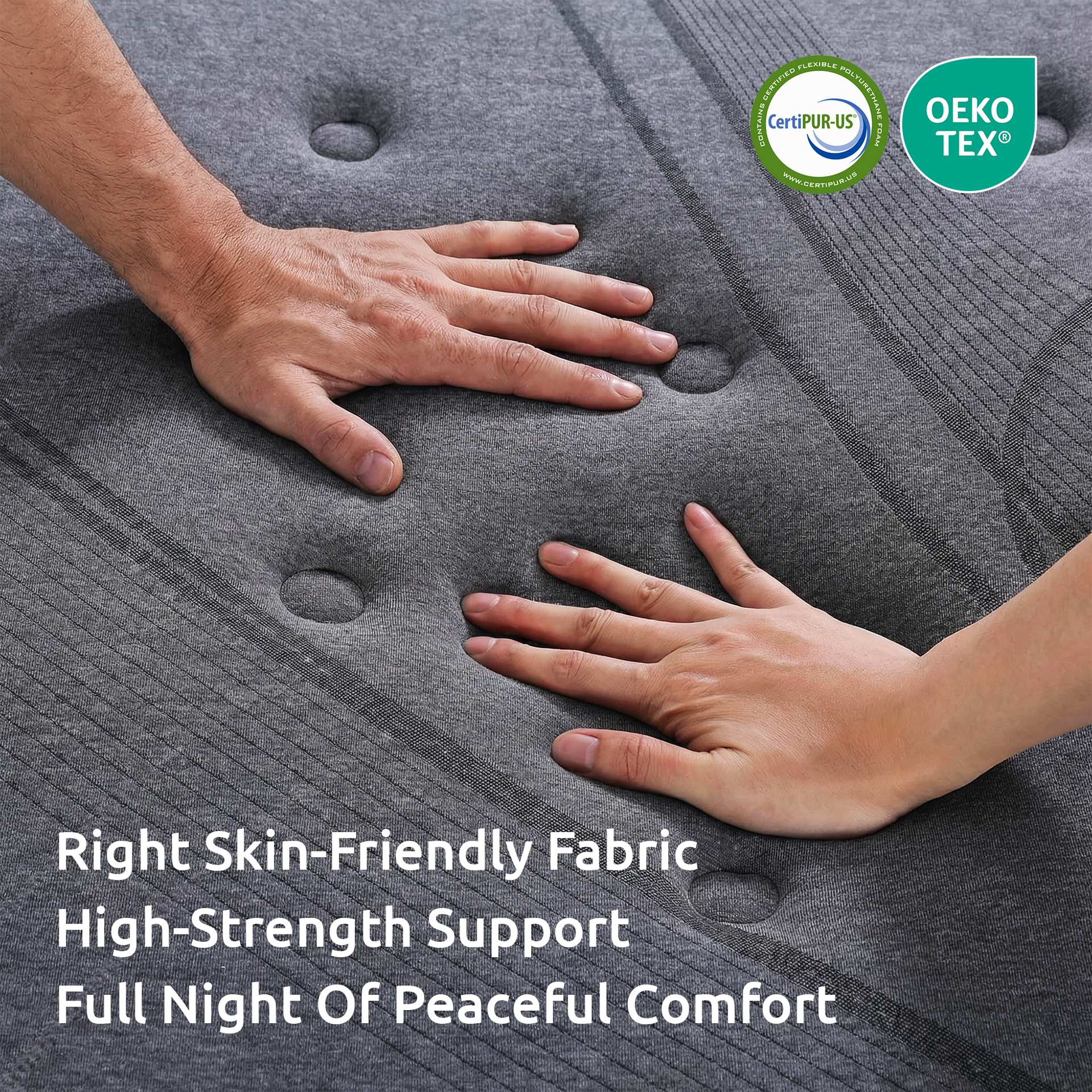 Levitex 33cm Extra Firm 7-Zone Pocket Spring Mattress