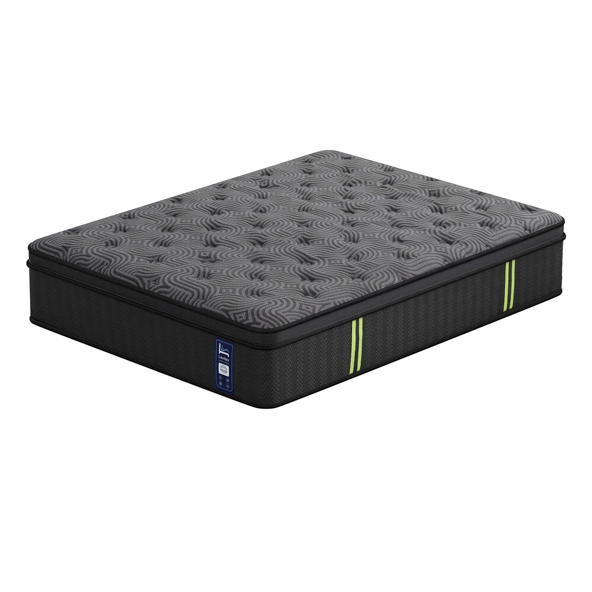 Levitex 34cm 5-Zone Gel Hybrid Mattress with Edge Support