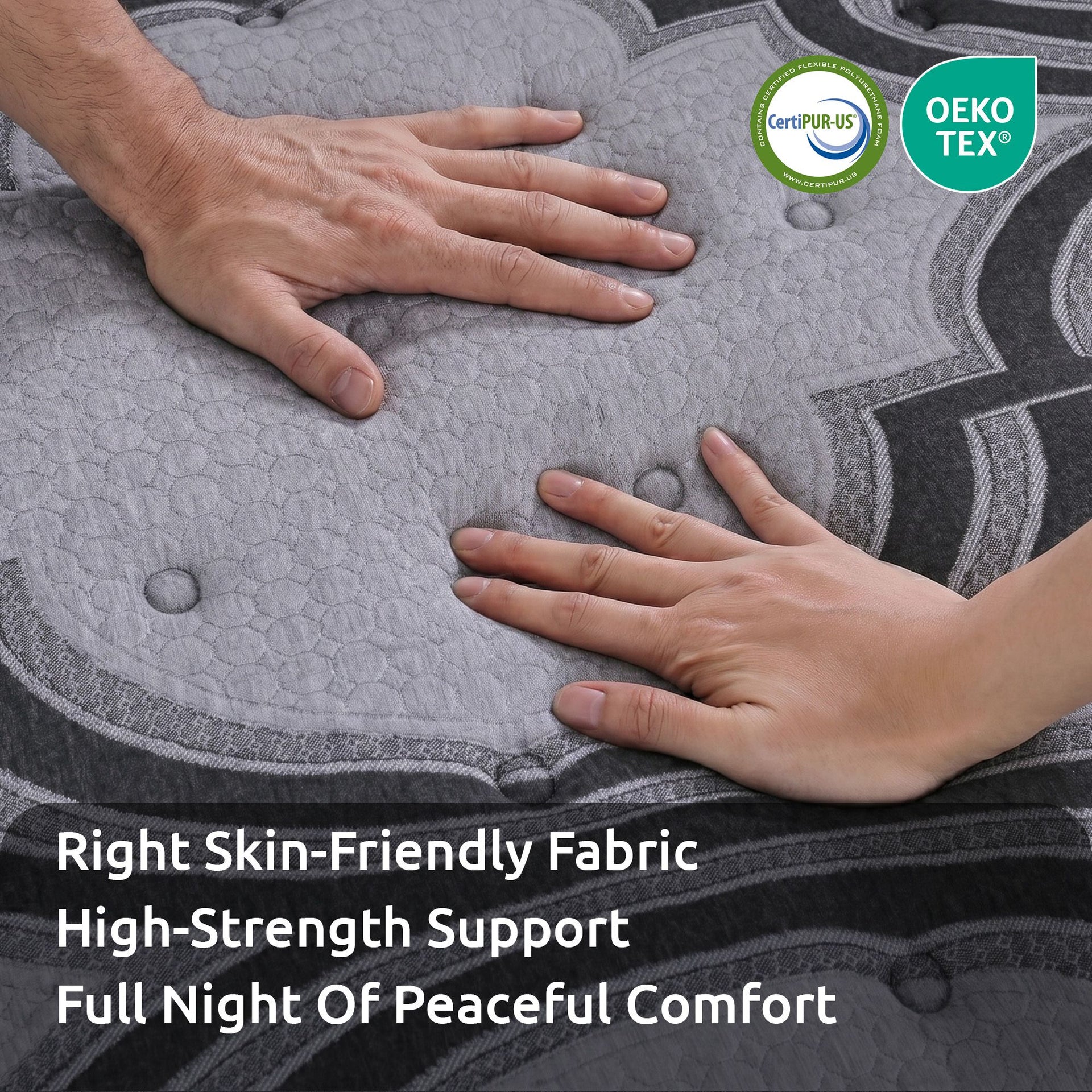 Levitex 34Cm 5-Zone Latex & Memory Foam Hybrid Mattress ¬Äì Firm Support