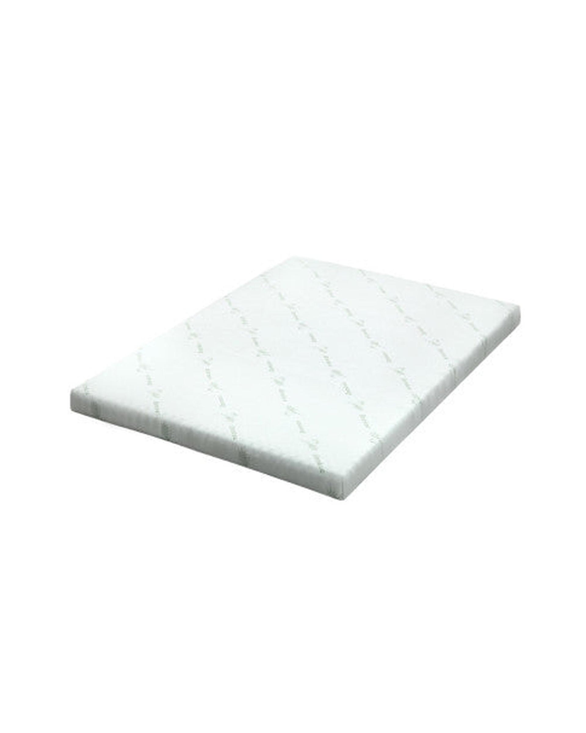 Memory Foam Mattress Topper Cool Gel Bed Mat Bamboo 10cm Giselle