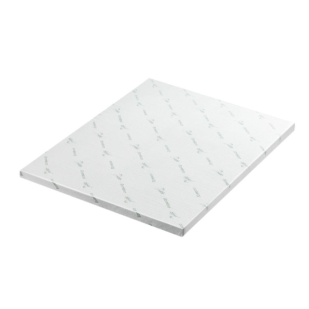 Memory Foam Mattress Topper Ventilated Cool Gel 5cm Giselle