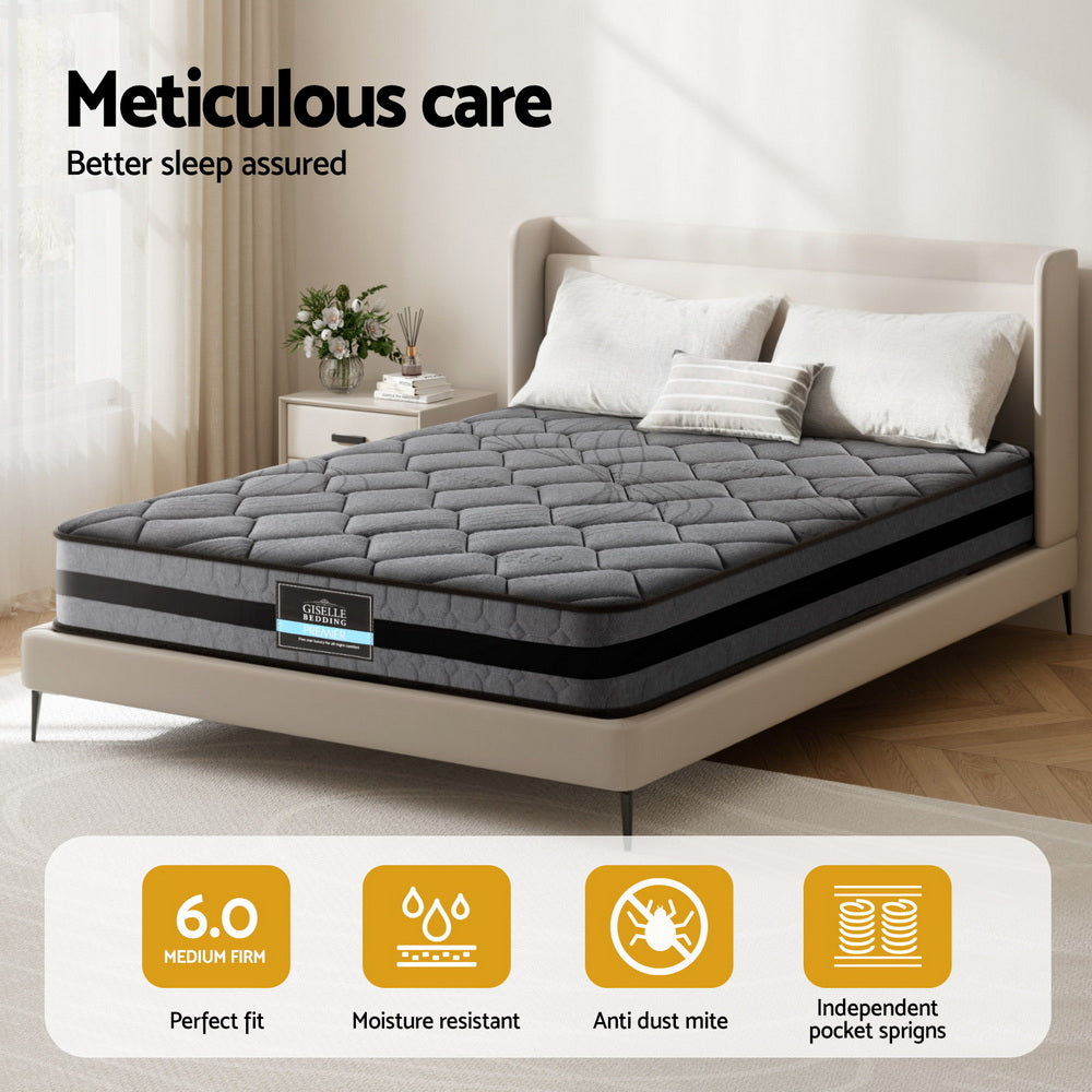 22cm Mattress Bed Medium Firm