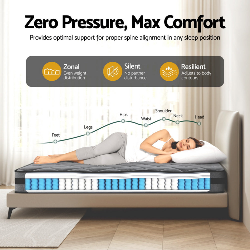 22cm Mattress Bed Medium Firm