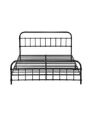 Dane Metal Bed Frame Double Size Bed Base Platform Oikiture