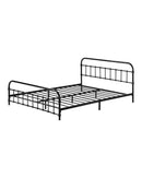 Dane Metal Bed Frame Double Size Bed Base Platform Oikiture