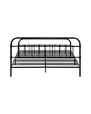 Dane Metal Bed Frame Double Size Bed Base Platform Oikiture