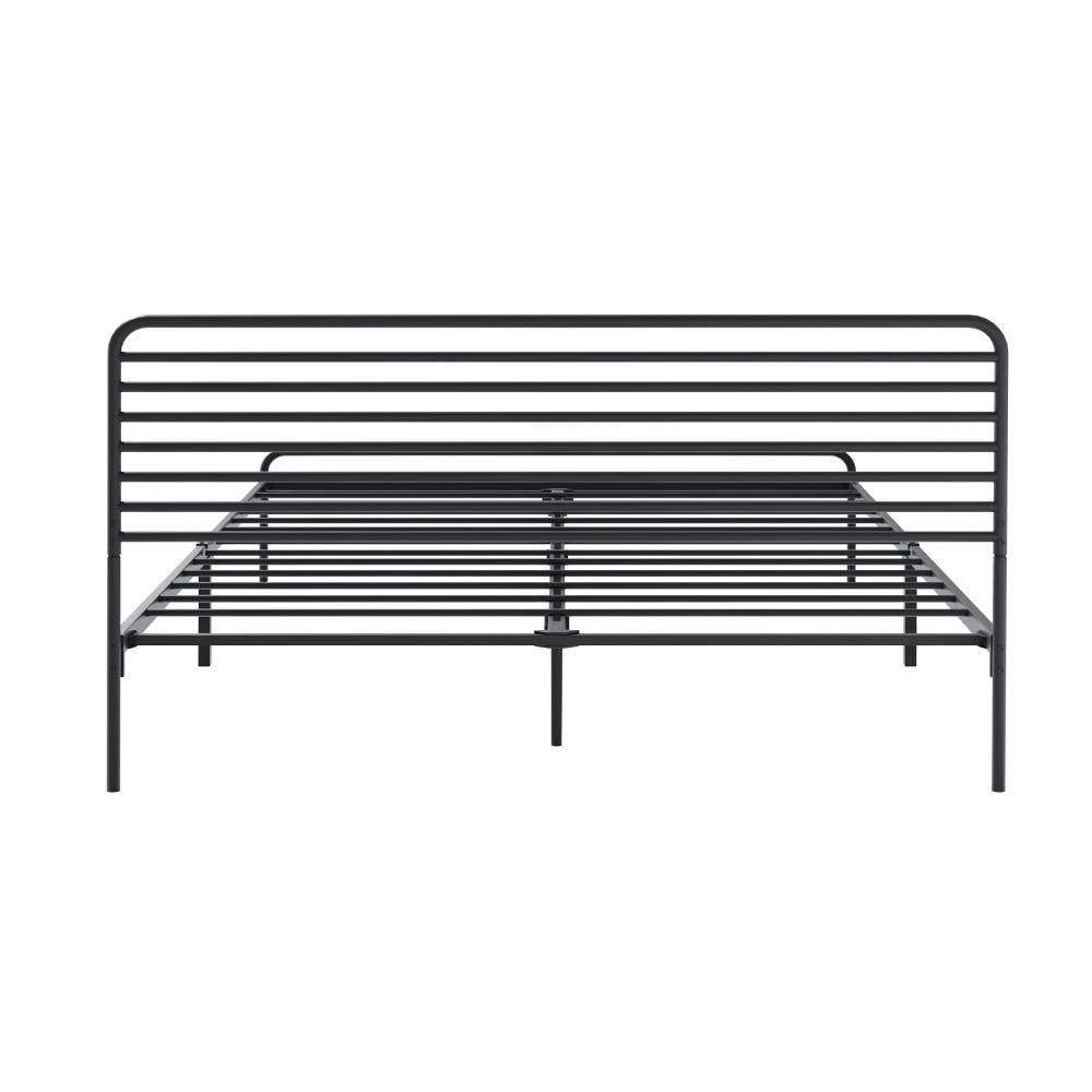 LUME Metal Bed Frame Queen Size Bed Base Platform Oikiture