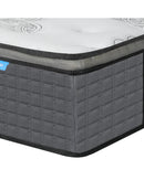 35CM Thickness Euro Top Egg Crate Foam Mattress in King Single Size Dreamz