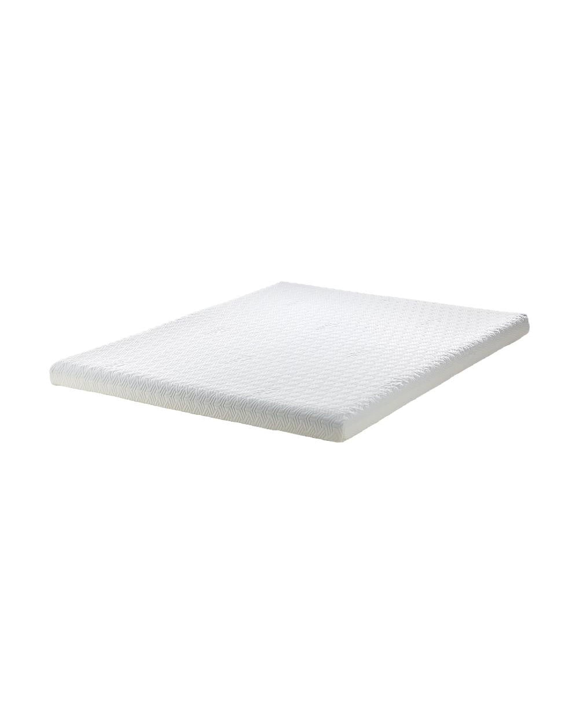Memory Foam Mattress Topper Reversible Cool Gel 10cm Bedra