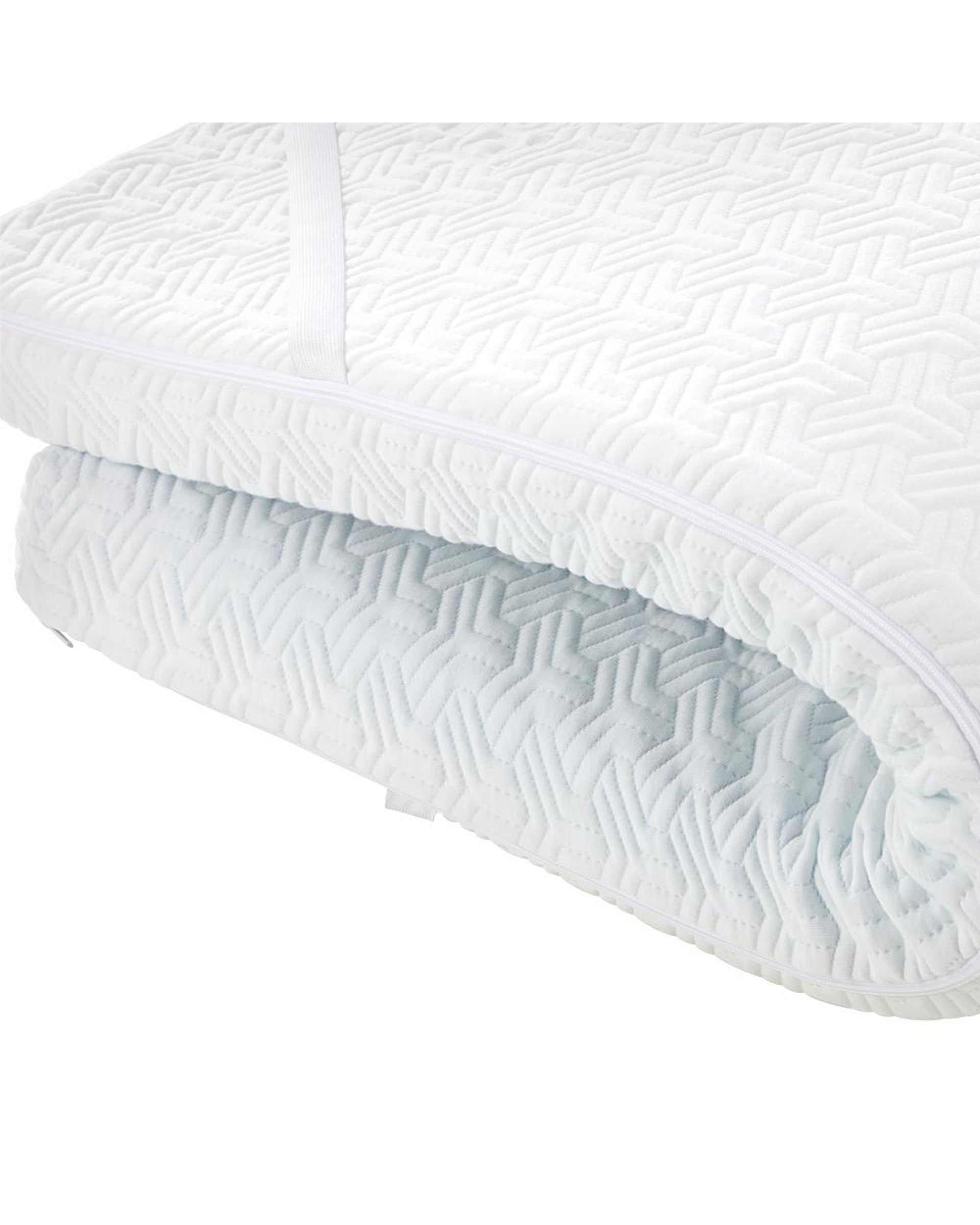 Memory Foam Mattress Topper Reversible Cool Gel 10cm Bedra