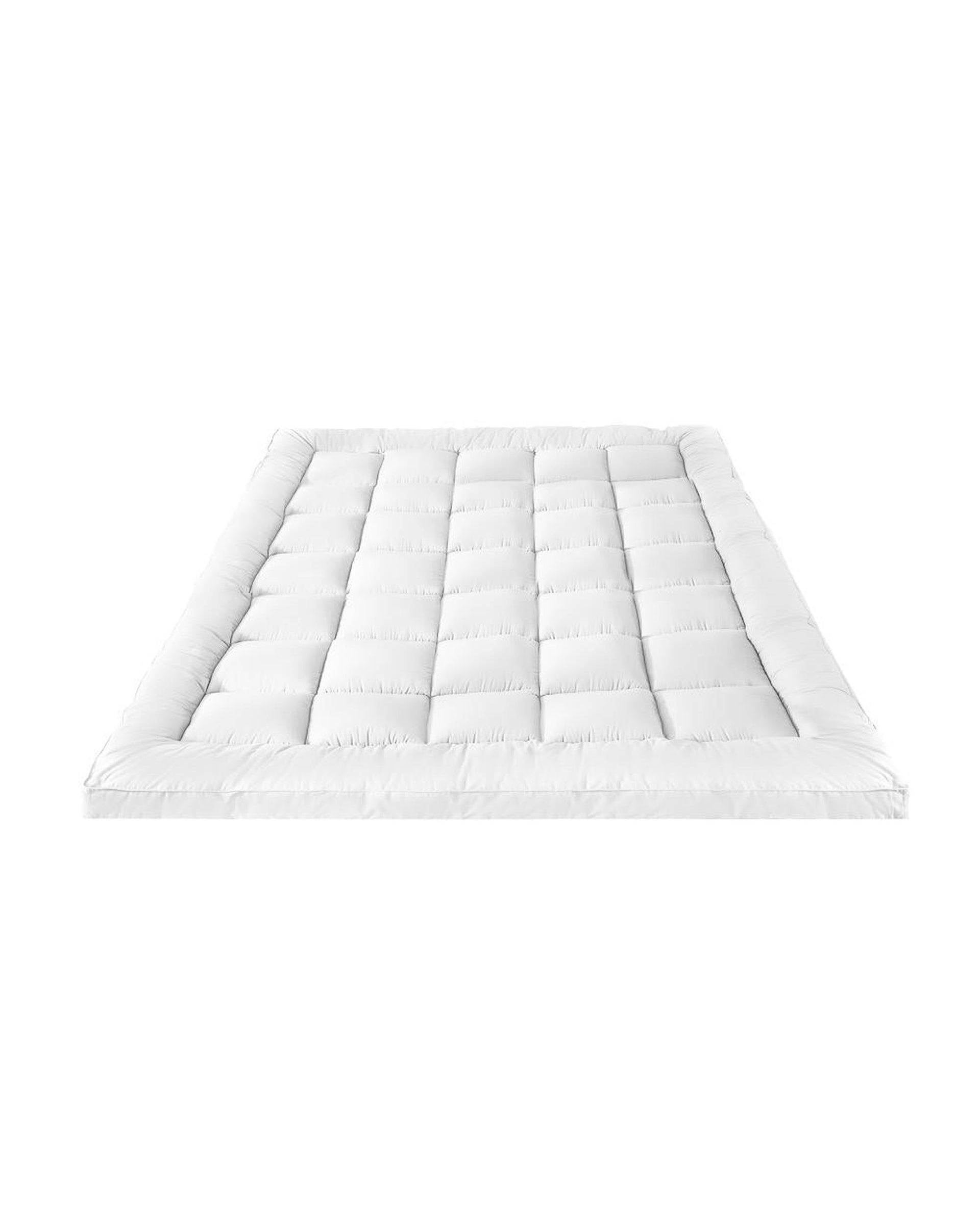 Mattress Topper Microfibre Pillowtop Protector Underlay Pad Bedra