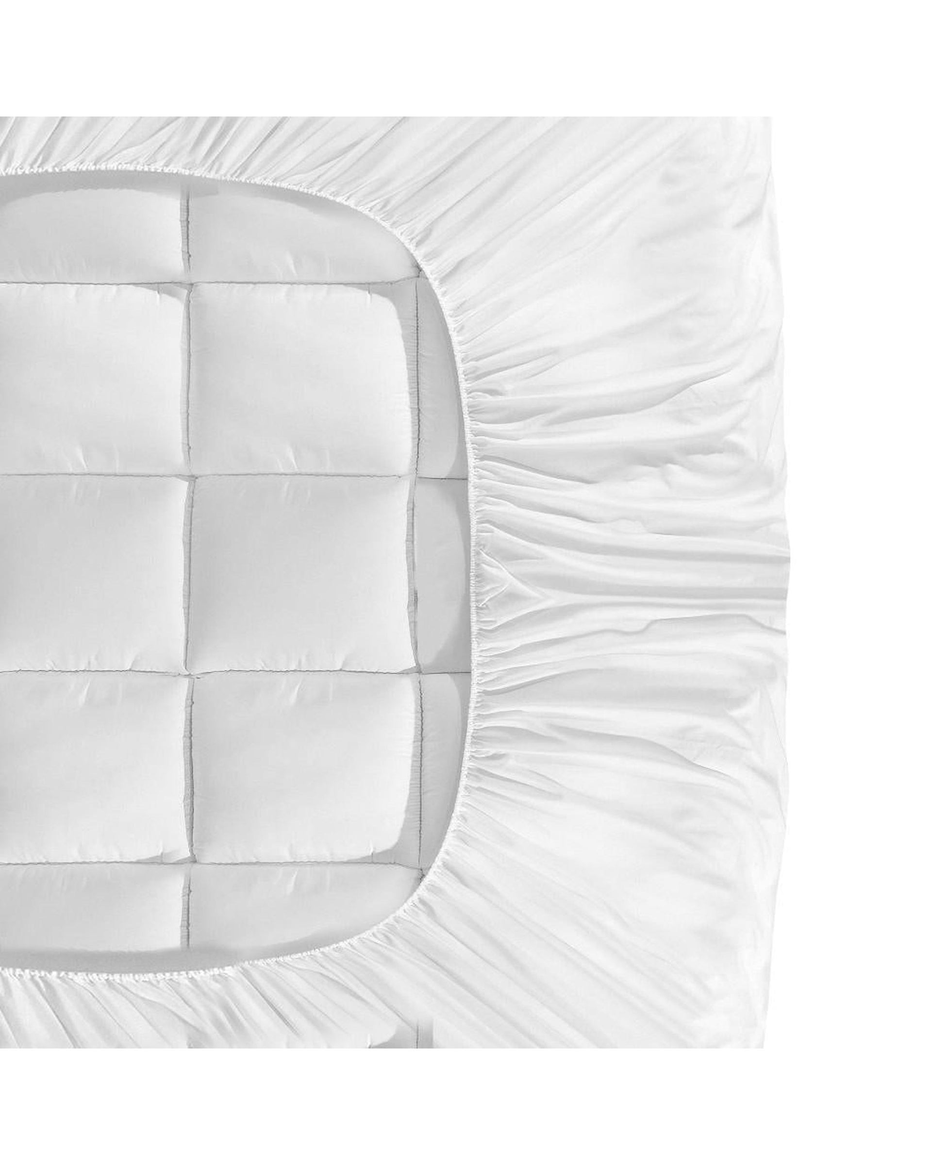 Mattress Topper Microfibre Pillowtop Protector Underlay Pad Bedra