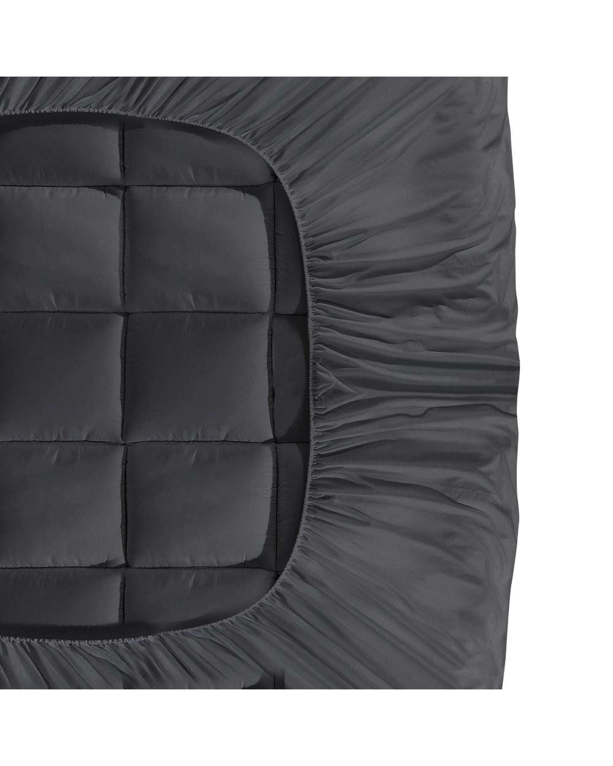 Mattress Topper Pillow Top Mattress Topper 1000GSM Microfiber Mattress Protector Cover Bedra