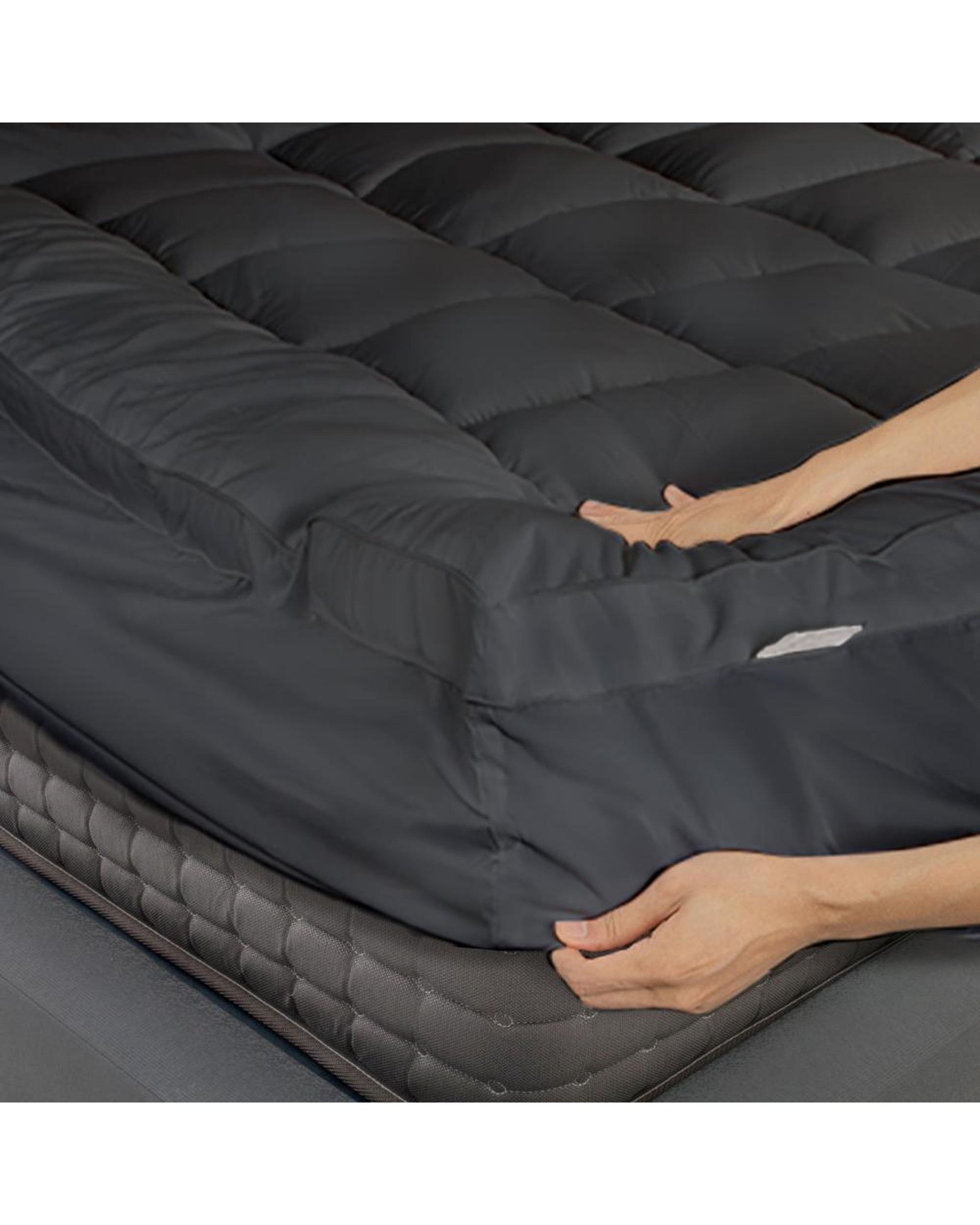 Mattress Topper Pillow Top Mattress Topper 1000GSM Microfiber Mattress Protector Cover Bedra