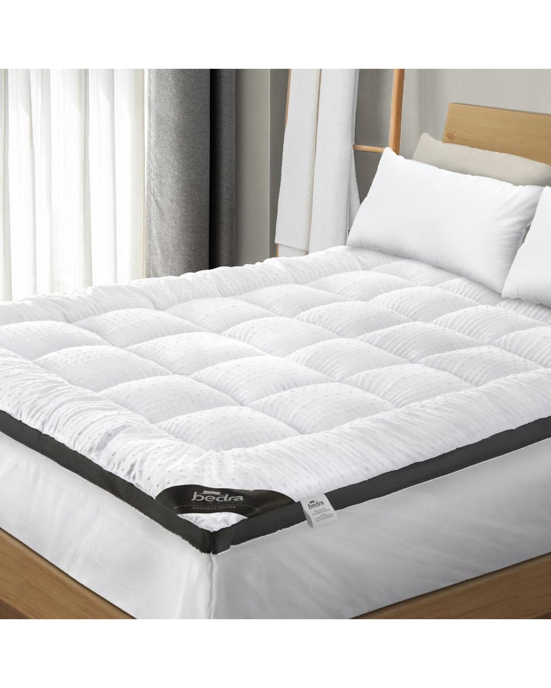 Mattress Topper Pillowtop Airflow Mesh 5cm Bedra