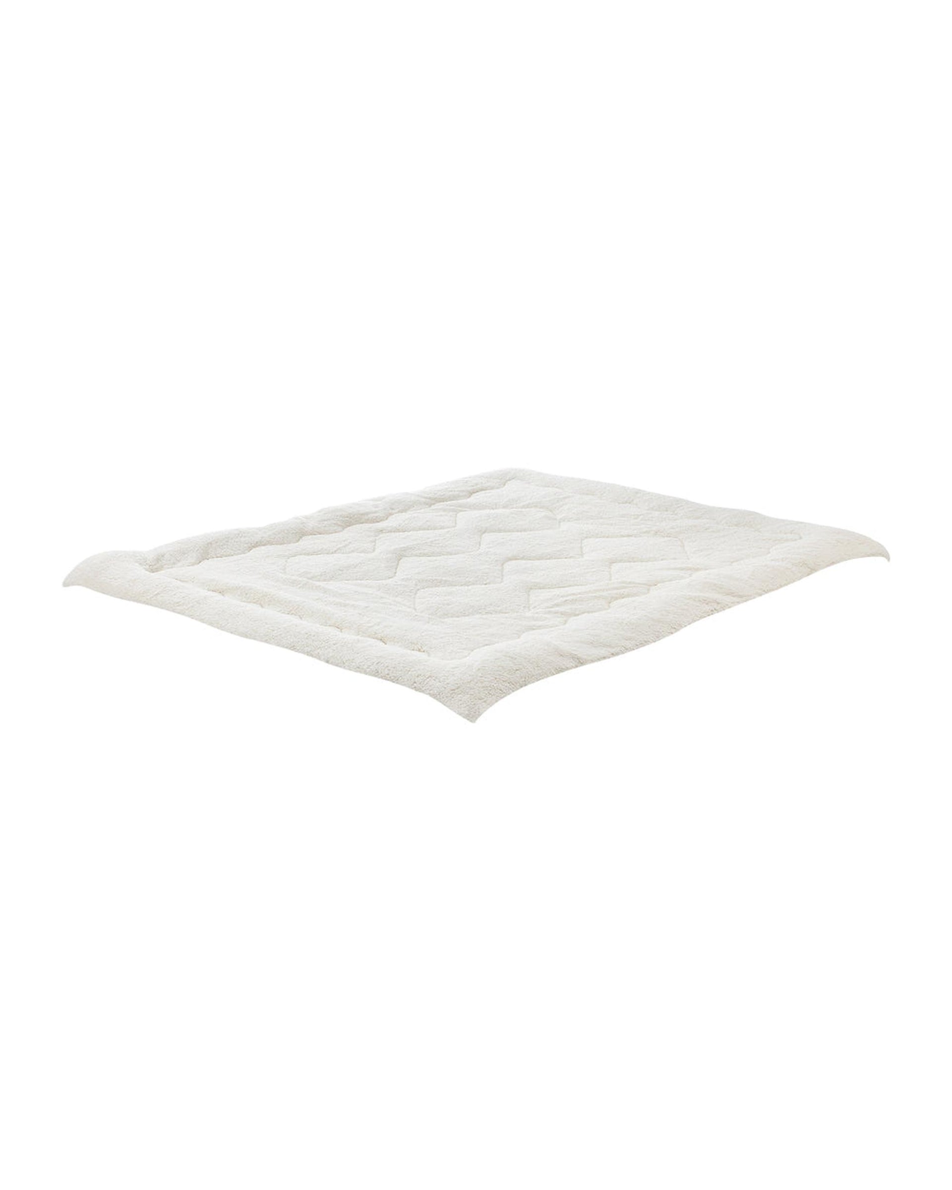 Fleece Mattress Topper Reversible Pillowtop Bedra