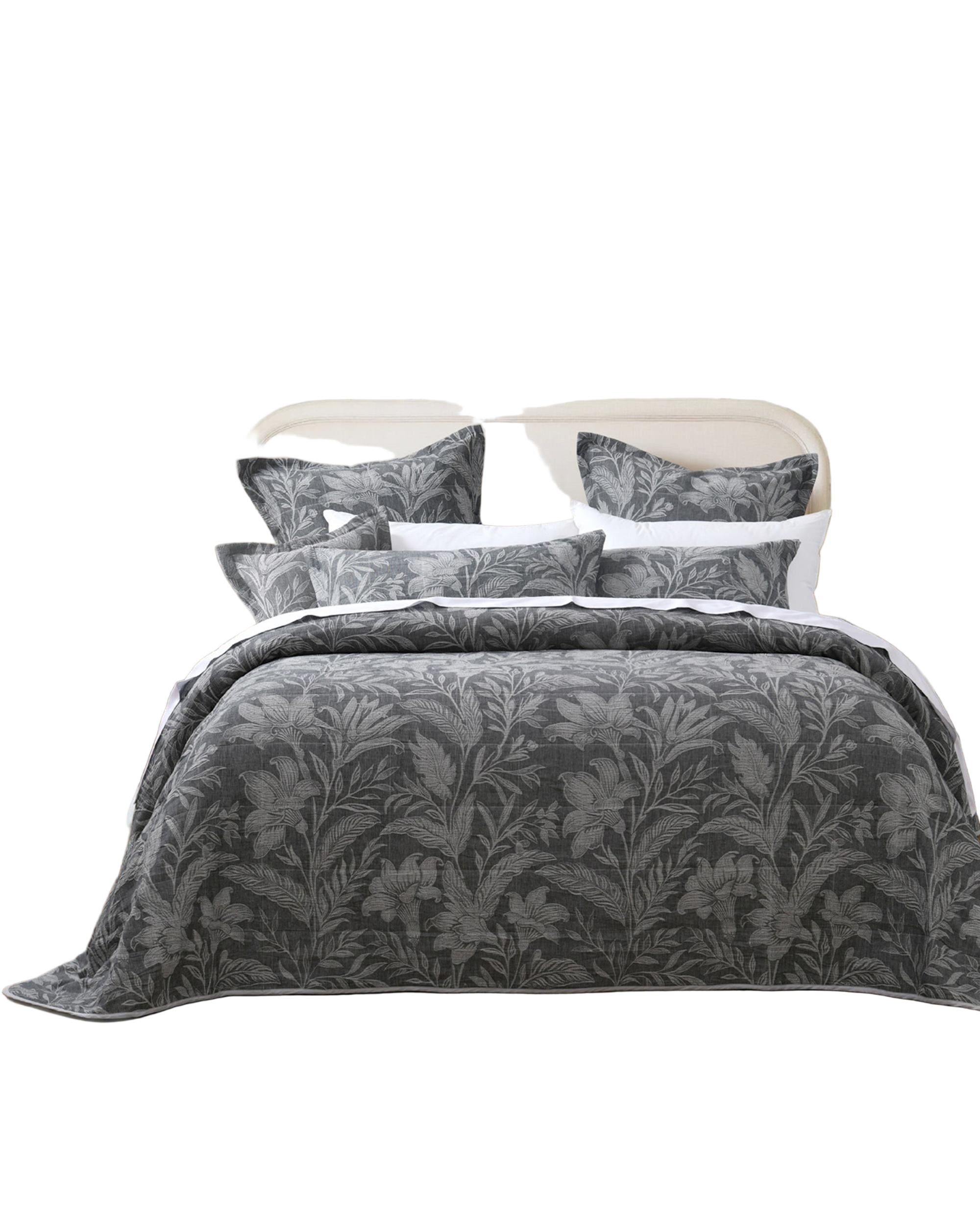 Bianca Bedding Maidstone Grey Polyester/Cotton Bedspread Set Bianca Bedding