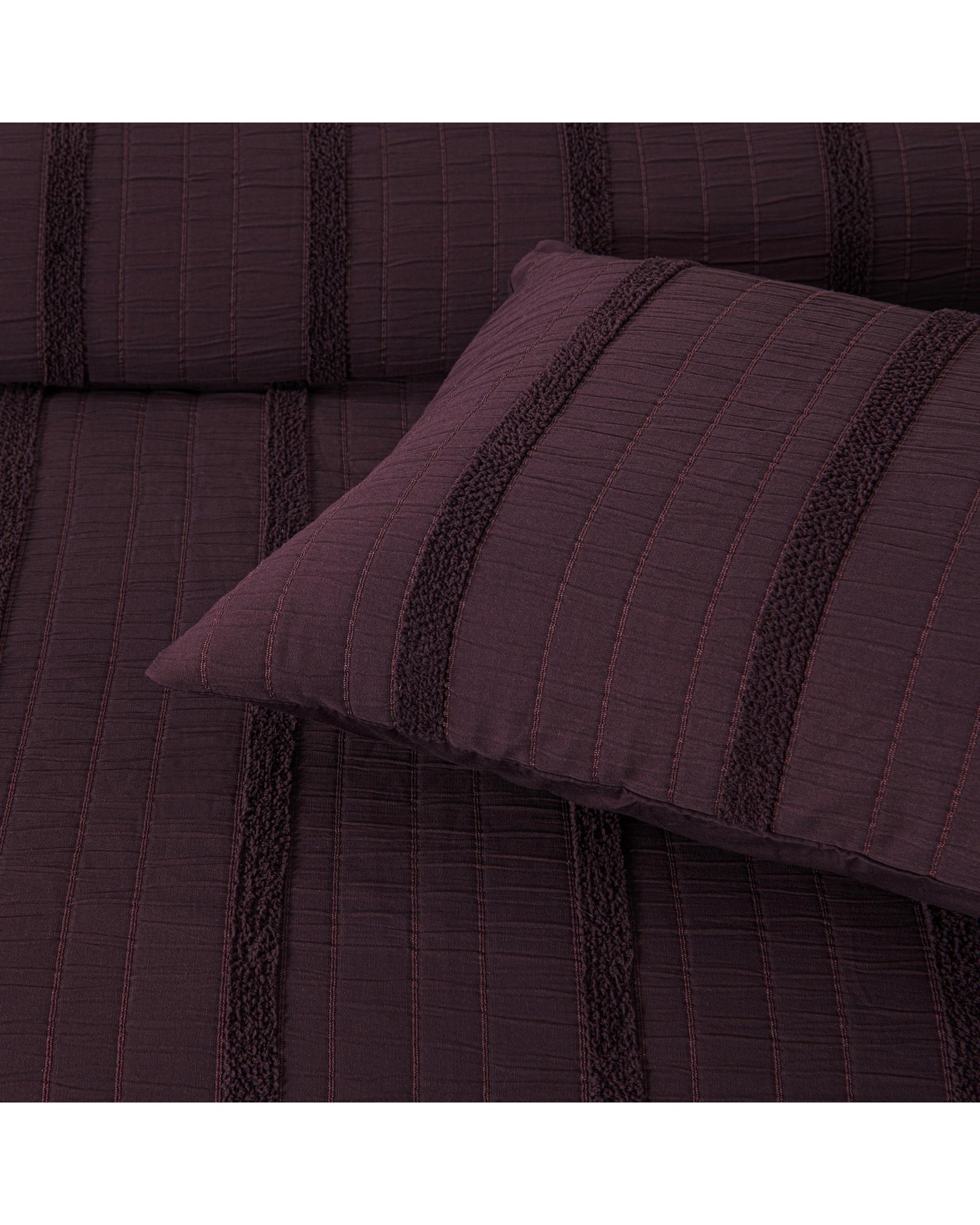 Bianca Bedding MALUA Grape Polyester Quilt Cover Set Bianca Bedding