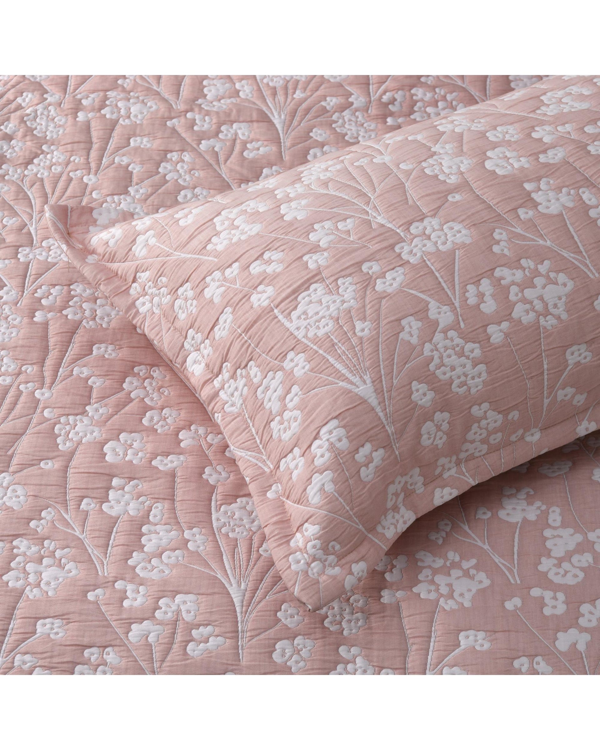 Bianca Bedding Myra Blush Polyester/Cotton Bedspread Set Bianca Bedding