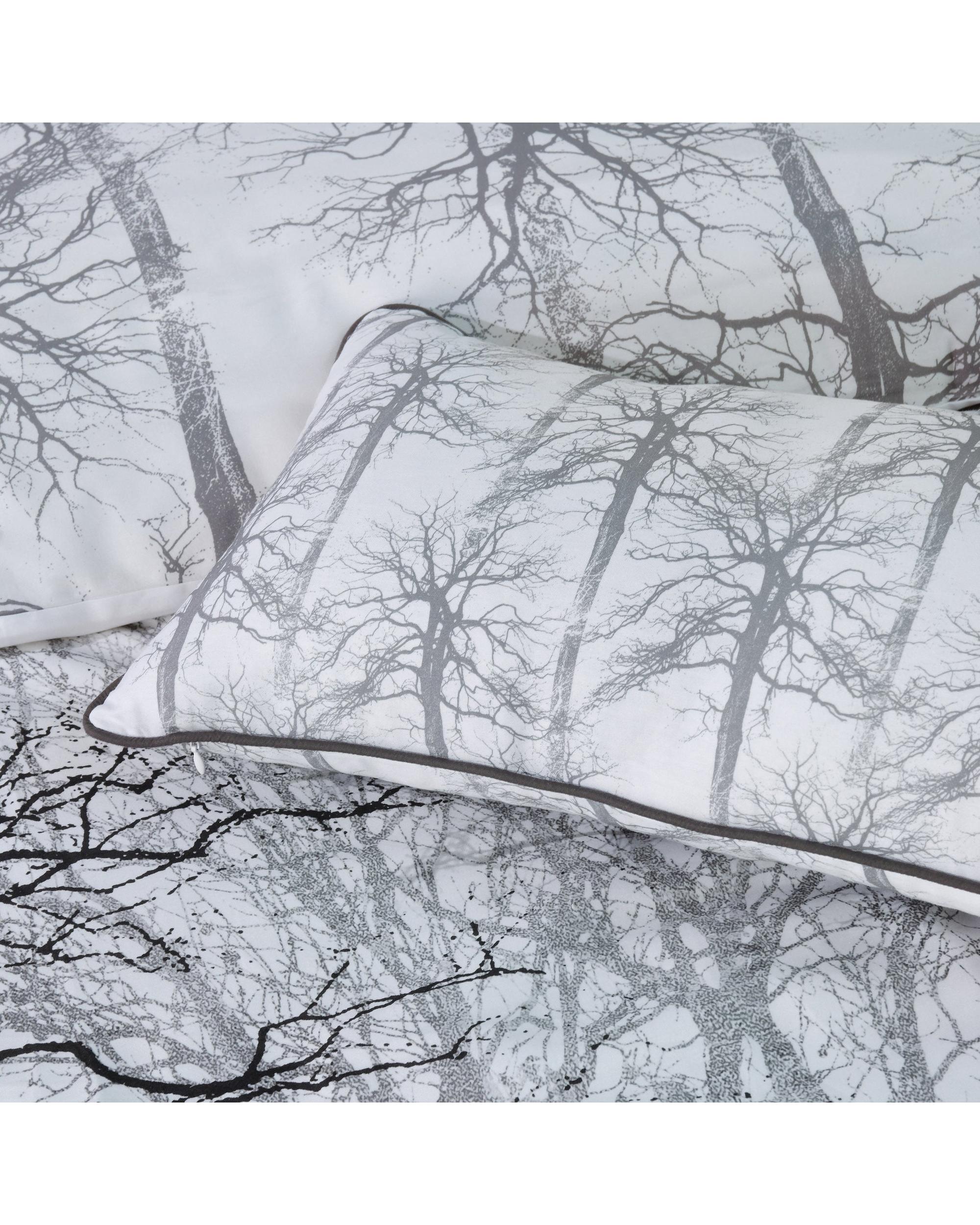 Bianca Bedding Myrtleford Grey Cotton Sateen Quilt Cover Set Bianca Bedding