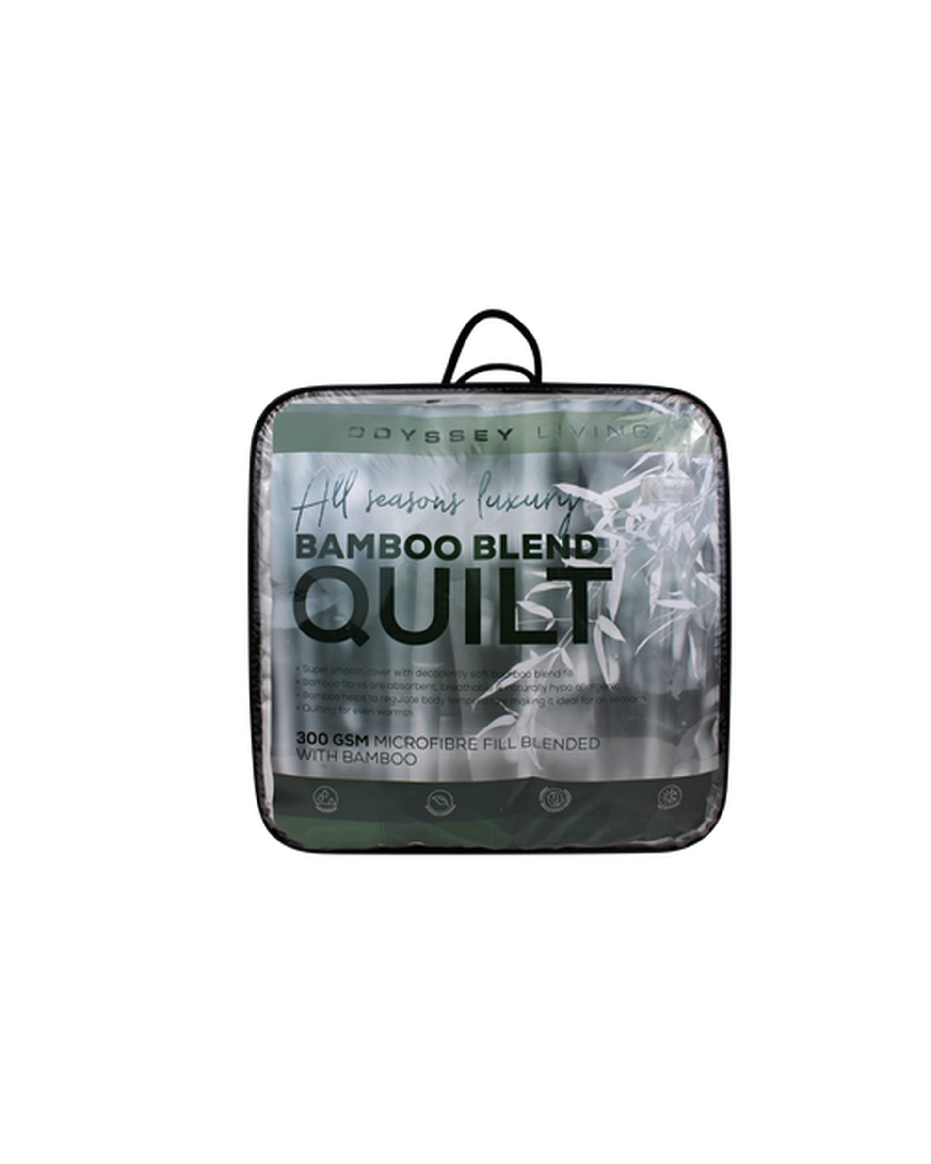Odyysey Microlush Bamboo Blend Quilt - 300gsm Odyssey Living