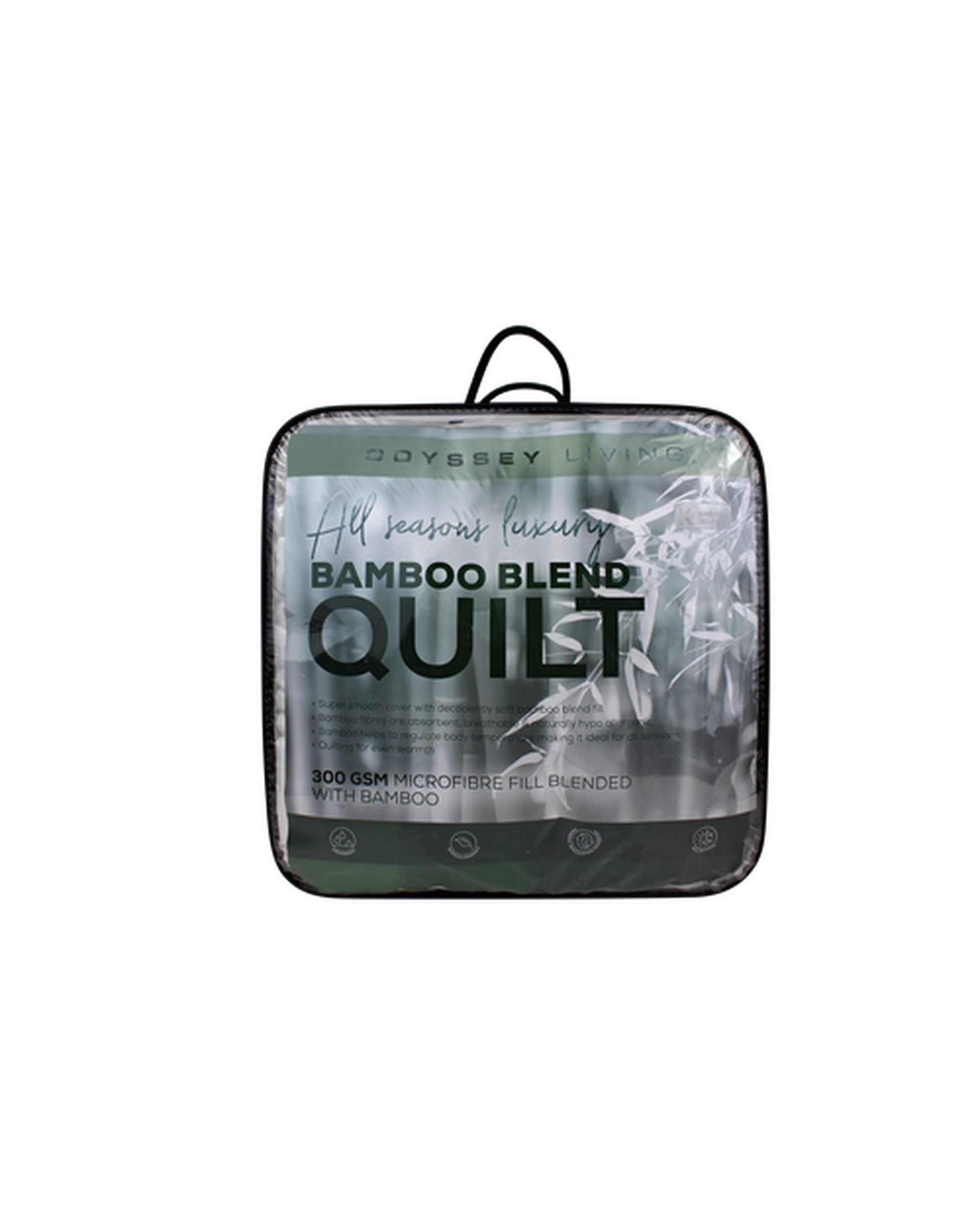 Odyysey Microlush Bamboo Blend Quilt - 300gsm Odyssey Living