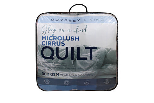 Odyysey Microlush Cirrius Quilt - 300gsm Odyssey Living