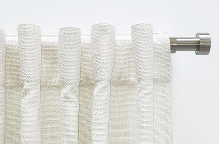 Filigree Owen Extendable Curtain Rod Set - Satin