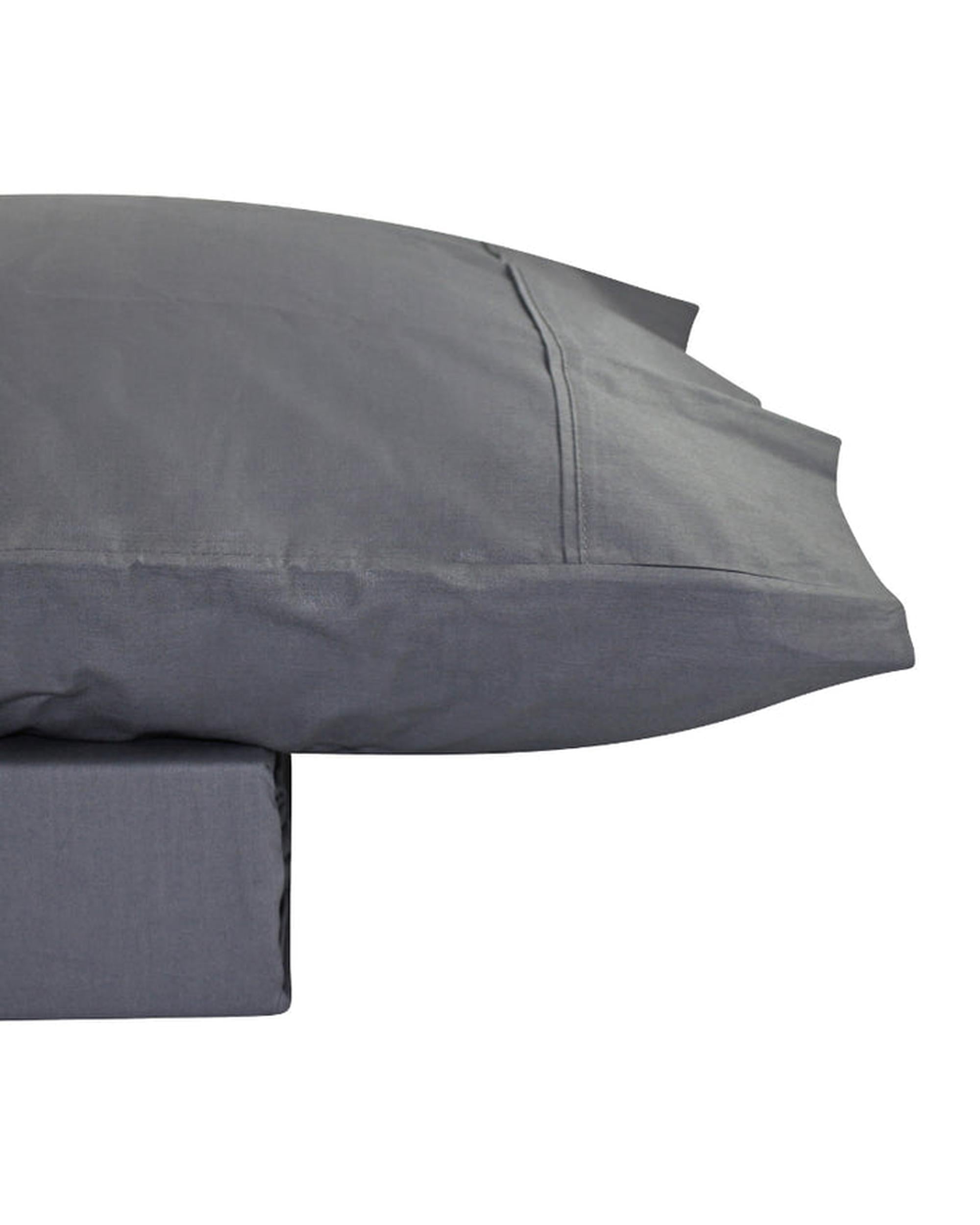 Odyysey Living Breathe 100% Cotton Sheet Sets - Charcoal Odyssey Living