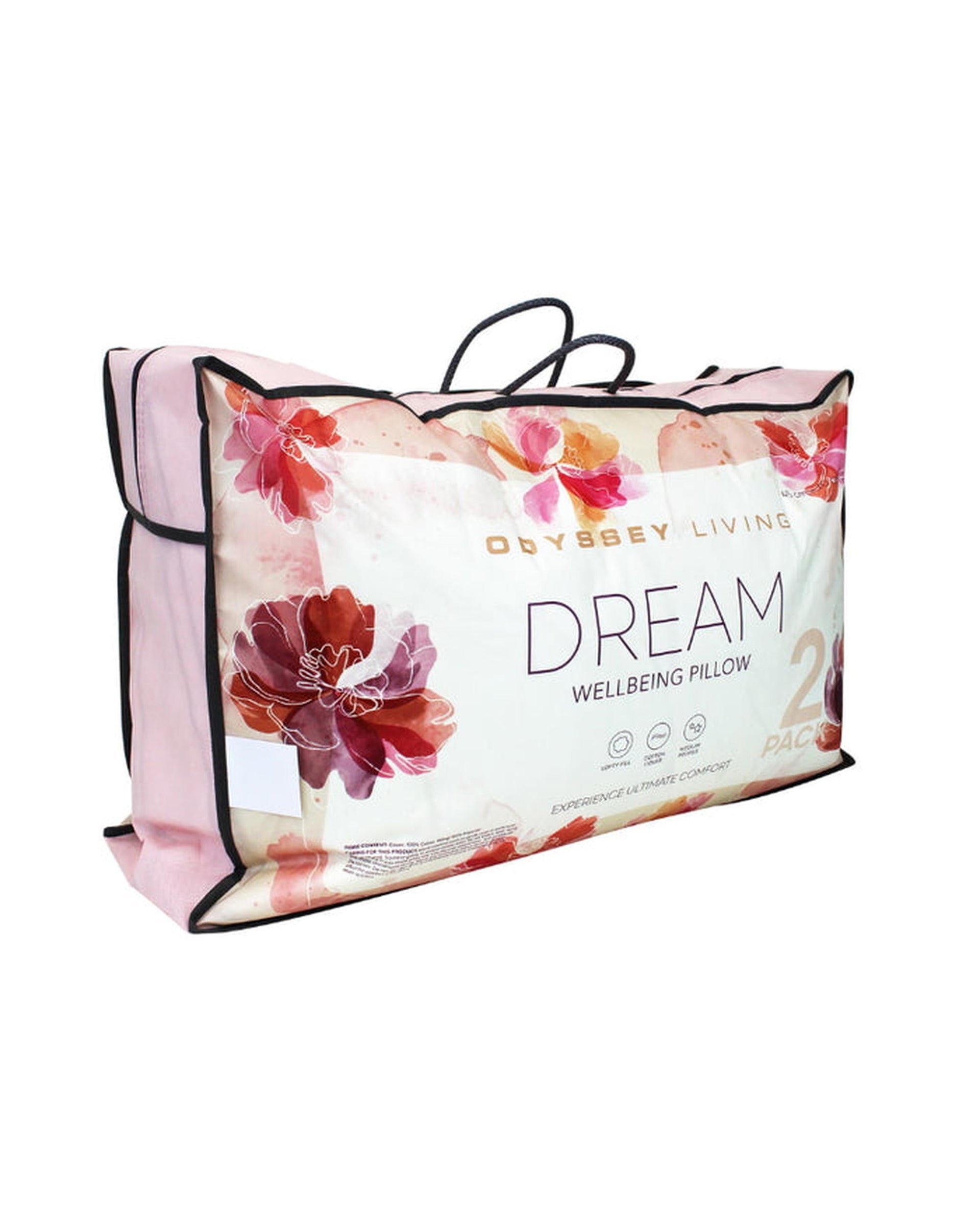 Odyysey Living 2 PACK Dream Pillow - 900gms Odyssey Living