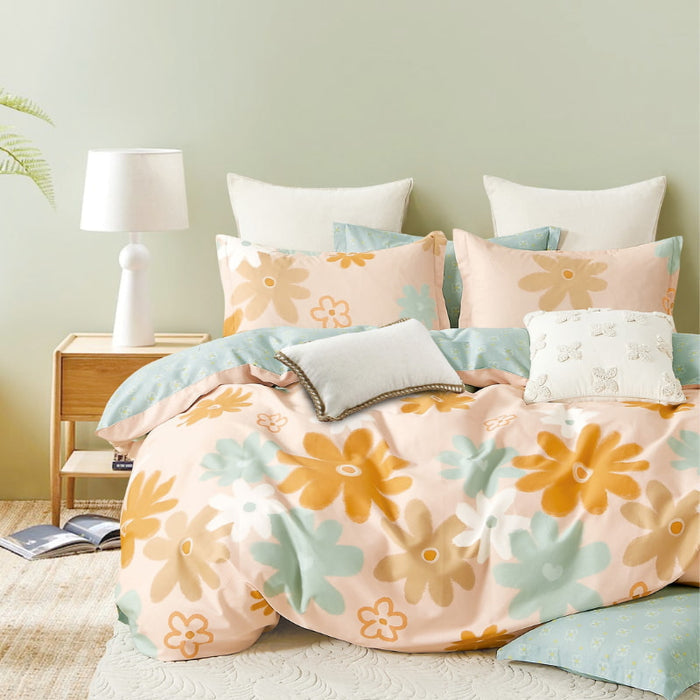 Odyssey Living Adele Printed Cotton Quilt Cover Set Odyssey Living