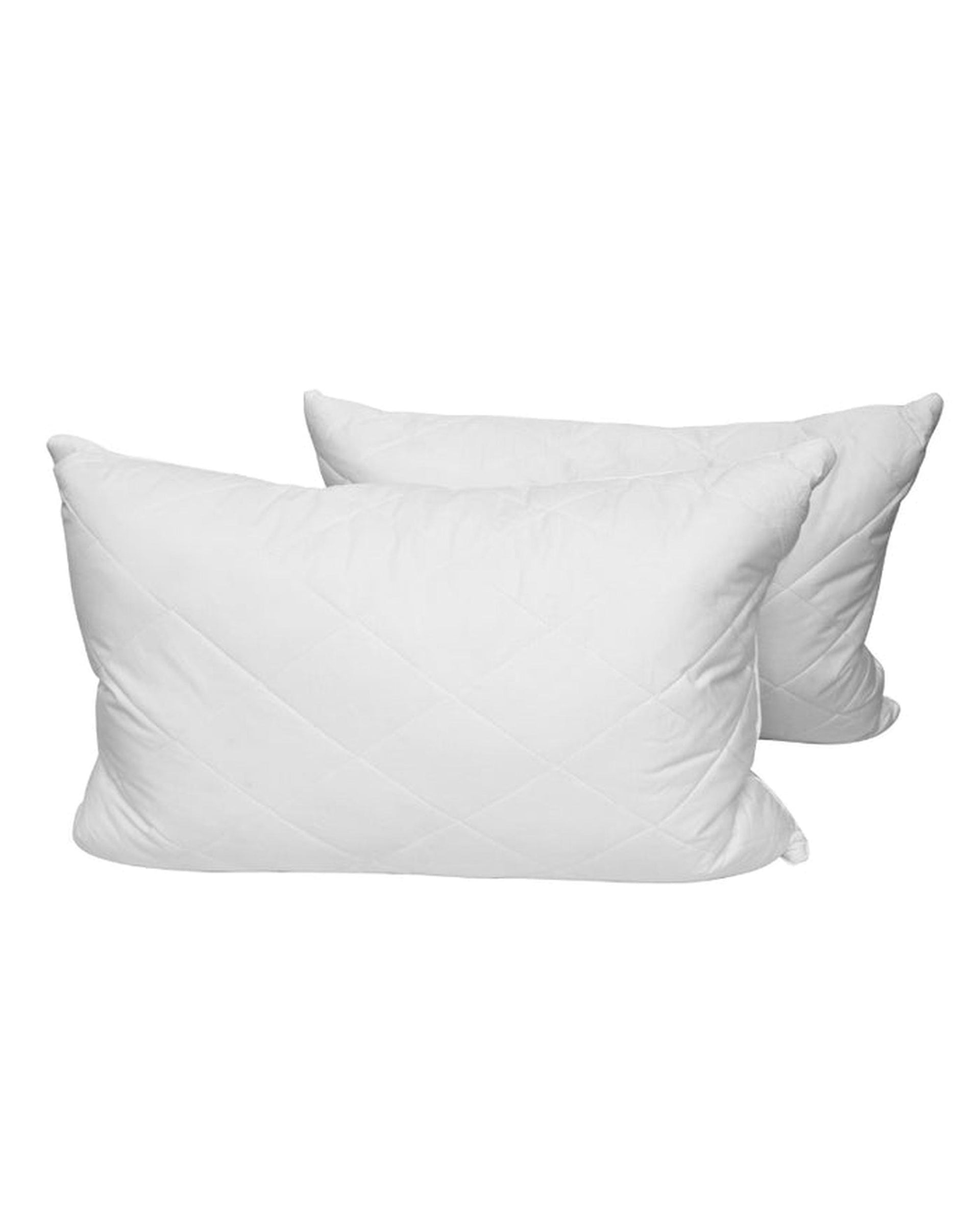 Odyysey Living 2 PACK White Duck Feather Pillow Odyssey Living