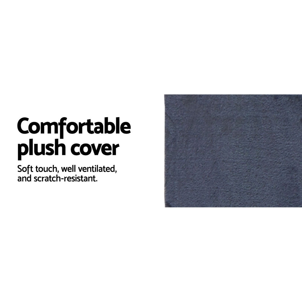 i.Pet Cat Tree 134cm Tower Scratching Post Scratcher Wood Condo House Bed Grey Big Bedding Australia