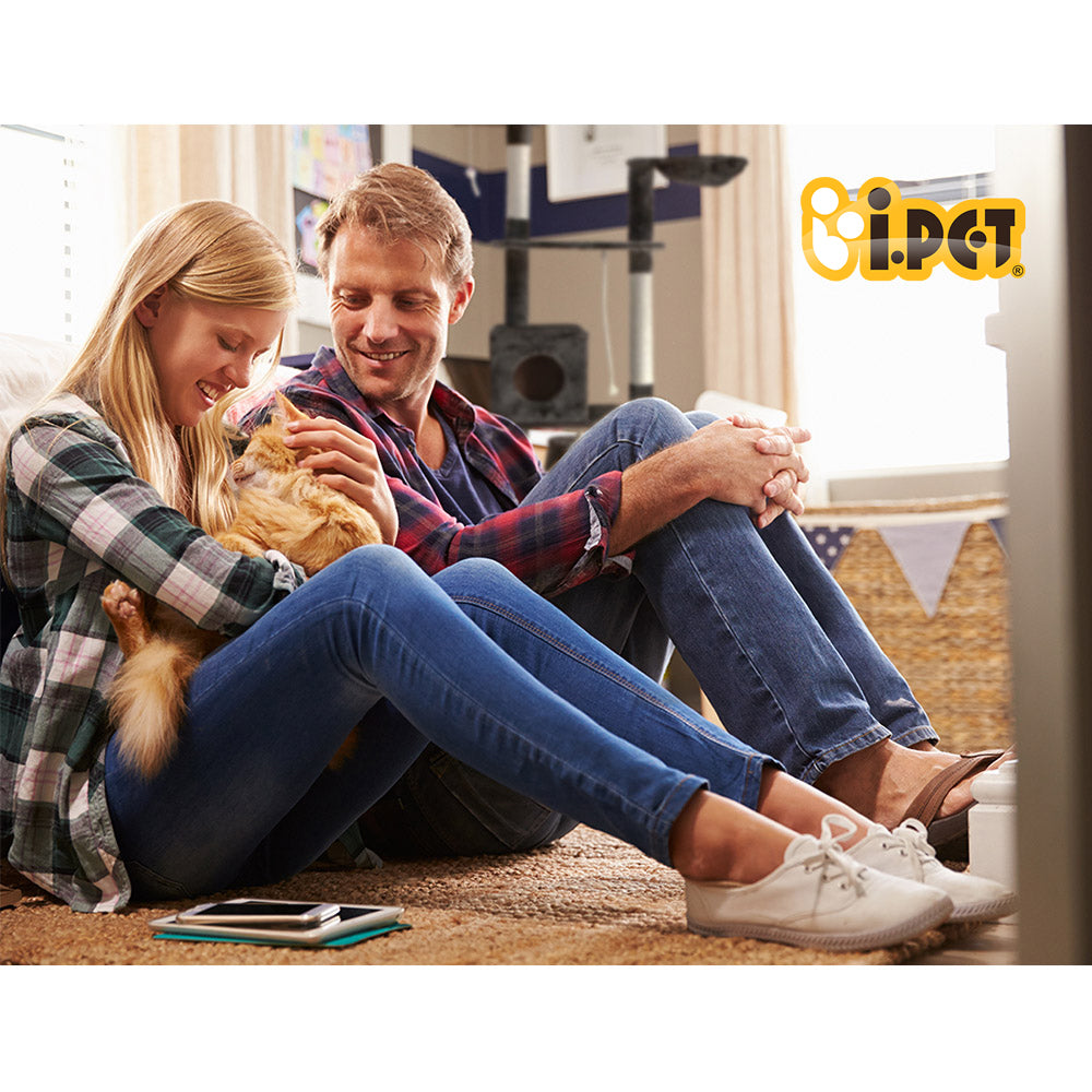 i.Pet Cat Tree 193cm Tower Scratching Post Scratcher Condo House Trees Grey Big Bedding Australia