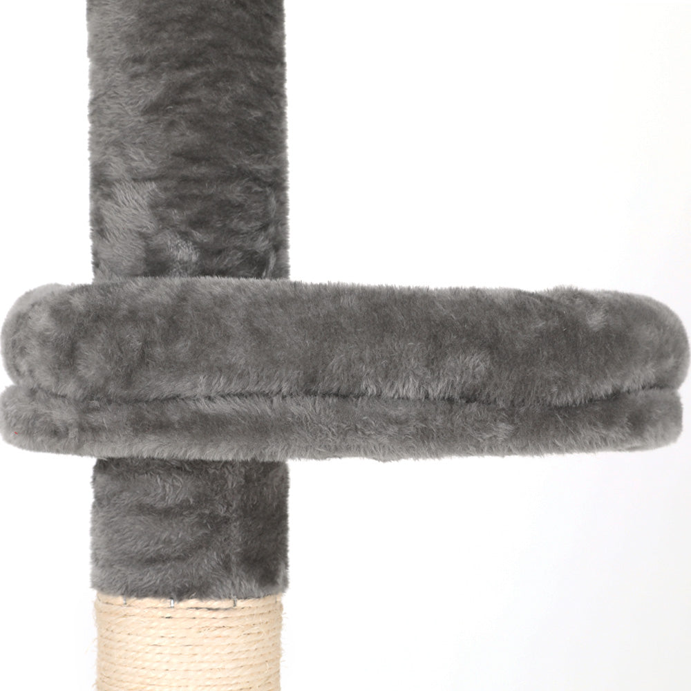 i.Pet Cat Tree 290cm Tower Scratching Post Scratcher Floor to Ceiling Cats Bed Big Bedding Australia