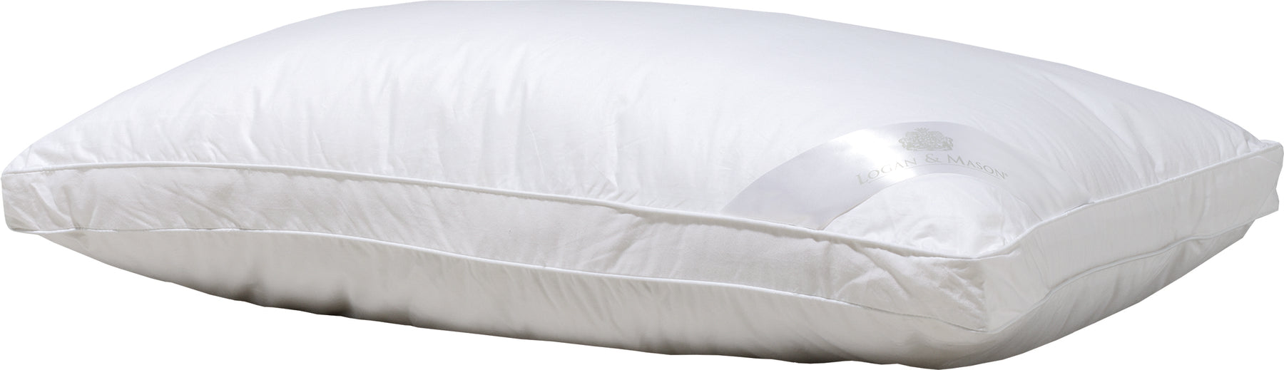 Logan & Mason KING BLENDED MICROFIBRE WHITE Logan & Mason