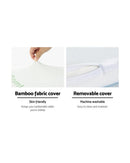 Bedding Memory Foam Contour Pillow Cool Gel Bamboo Cover Giselle