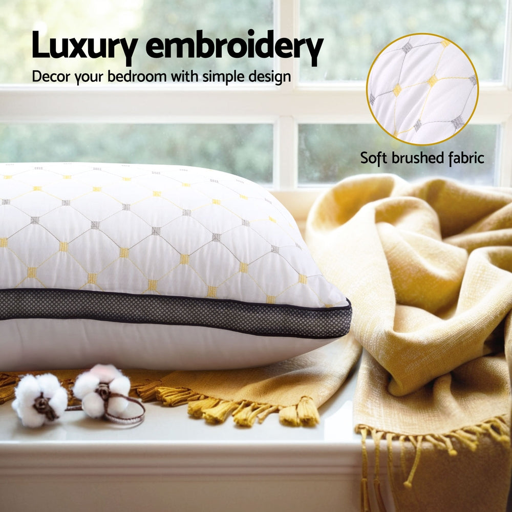 LUXURY Pillows Microfibre HOTEL QUALITY Giselle