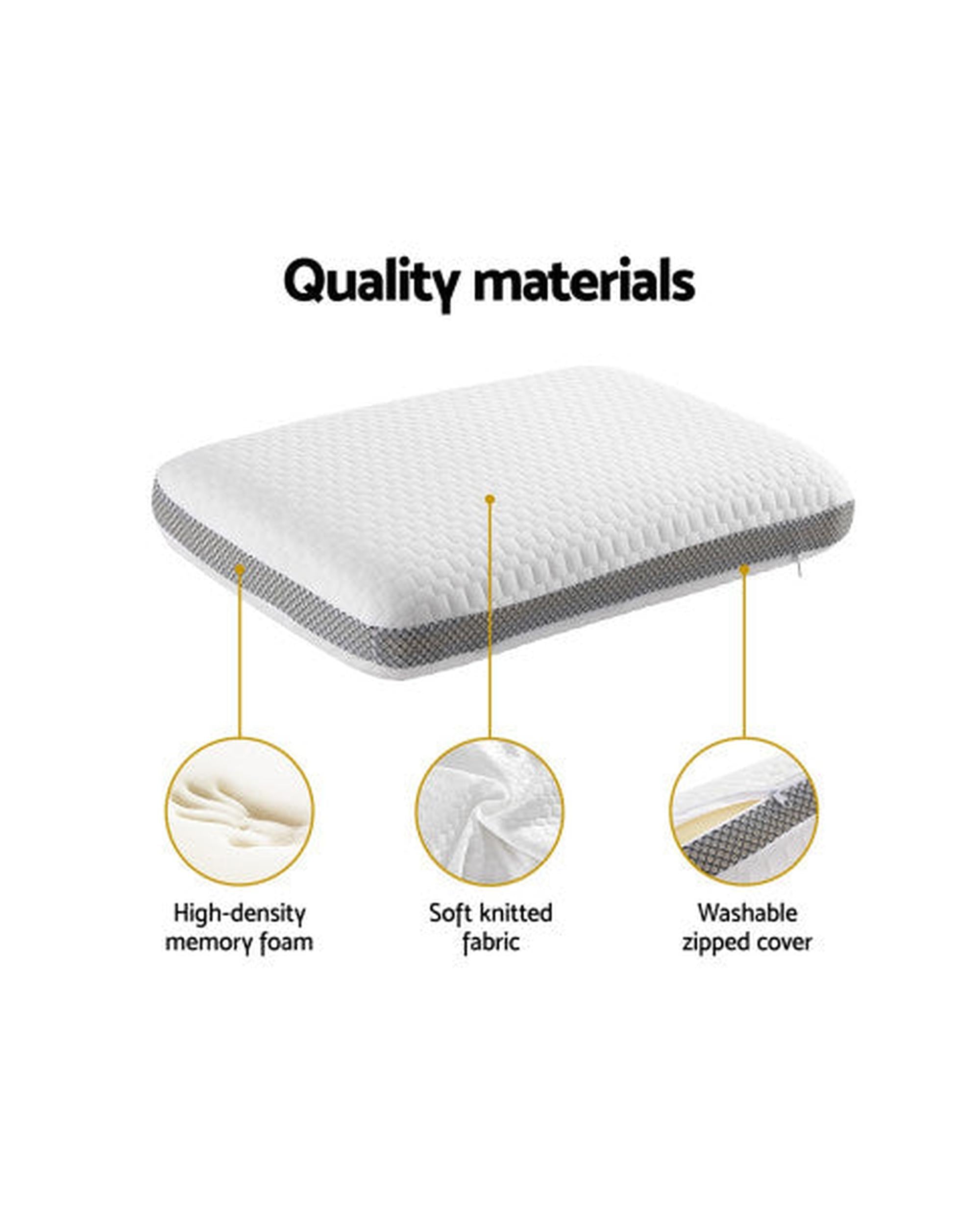 Memory Foam Pillow PREMIUM Giselle