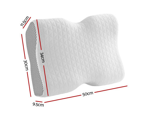 Memory Foam Pillow Contour Neck Giselle