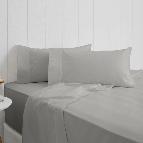 Odyysey Living Breathe 100% Cotton Sheet Sets - Pewter Odyssey Living