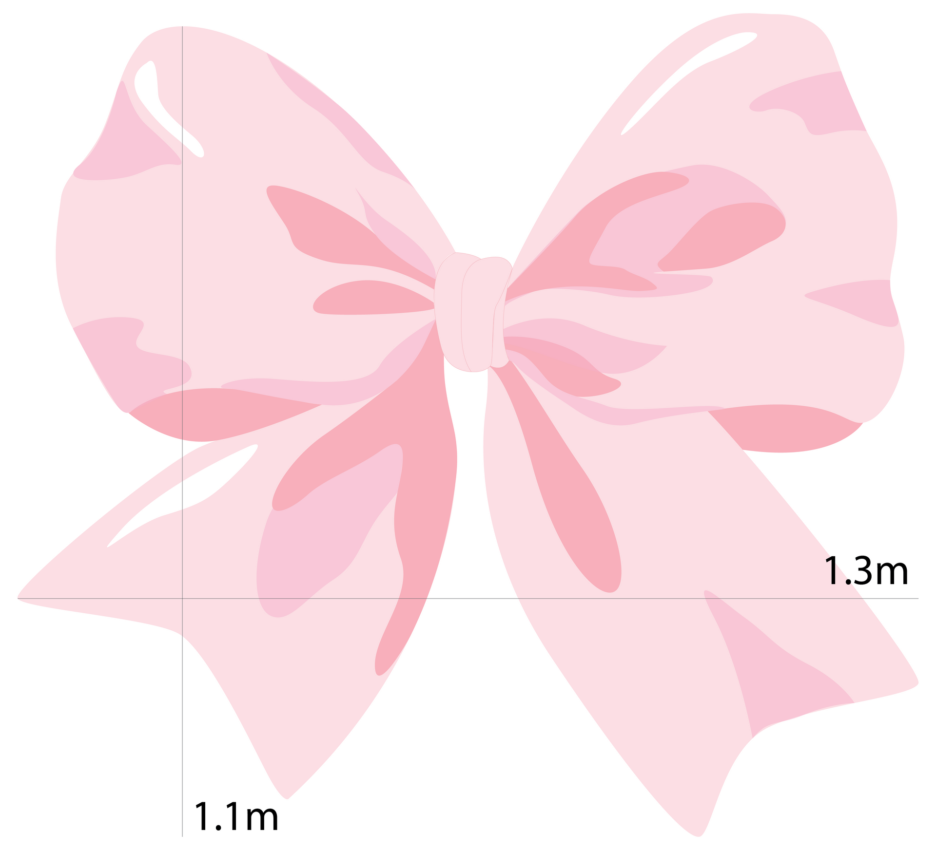 Bows Polka Art Prints