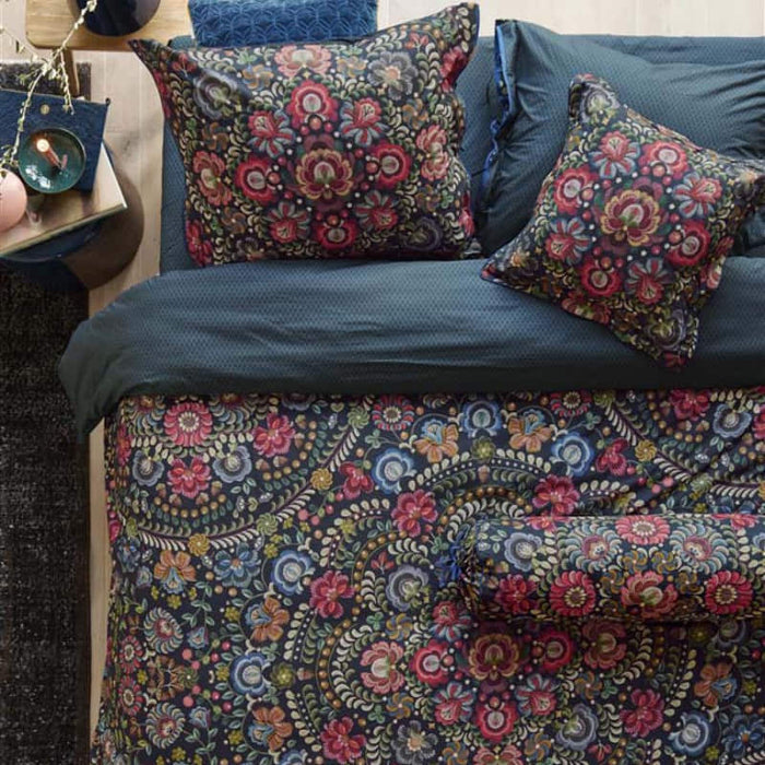 Pip Studio Il Ricamo Dark Blue Quilt Cover Set Pip Studio