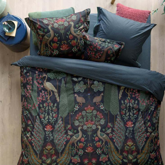 Pip Studio Pavoni Dark Blue Quilt Cover Set Pip Studio